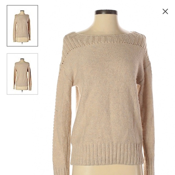GAP Tops - GAP • Tan Knit Sweater